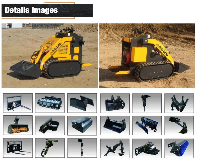 Dig-Dog DSL20c Mini Skid Steer Loader with Track