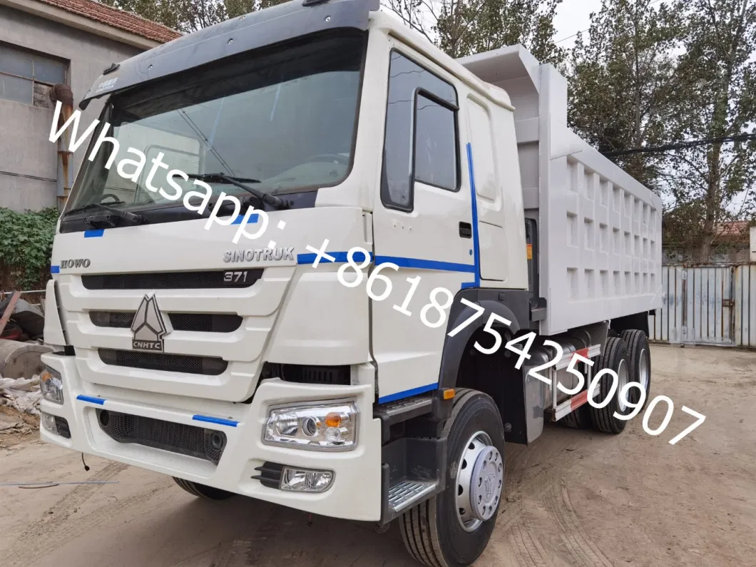 Good Condition Sinotruk HOWO Used 6*4 and 8*4 371HP-375HP Dump Truck 10 Wheels 12 Wheels Tipper Truck Tipping Truck to Africa