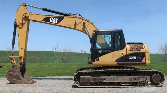 Escavatore Cat 320d usato Escavatore Cat 320d Caterpillar a basso consumo di carburante