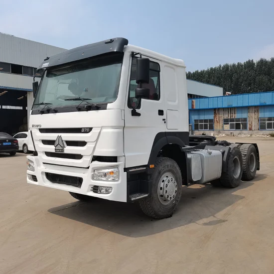 Sinotruck howo lhd 371 hp 6x410 ruote rimorchio testa tactor camion