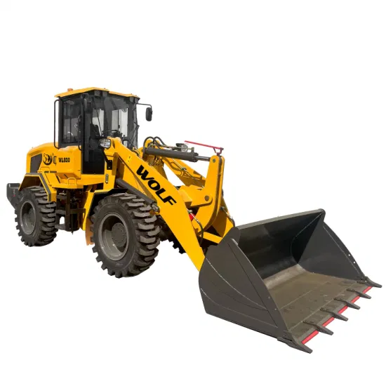 Cinese Wolf Wl930 CE/ISO Macchinari edili 2t/ton Convertitore di coppia Prezzo Boom/Payloader/Pala gommata con pinza/trinciatrice/morsetto per tronchi