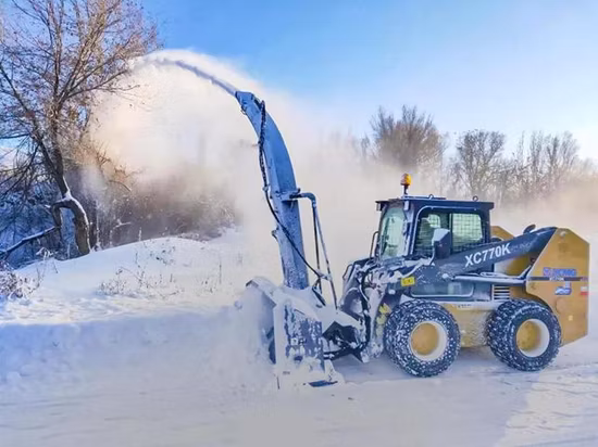 XCMG Mini Skid Steer Loader Xc760K Xc740K Caricatore multifunzione Skid Steer Prezzo