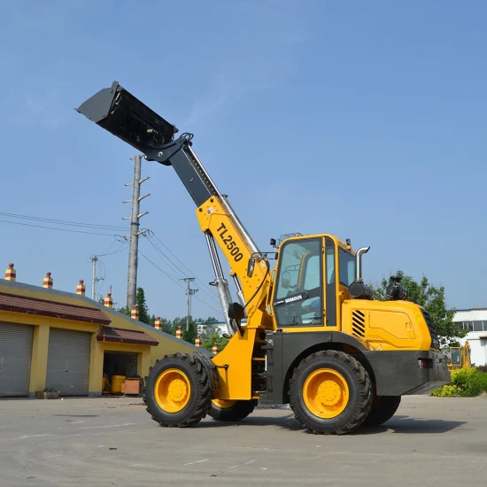 Lgcm Mini/Piccolo/Escavatore a cucchiaia rovescia/Minipala/End anteriore/Telescopico/Braccio/Fattoria/Pala gommata da costruzione con motore Yunnei/Yuchai/Weichai